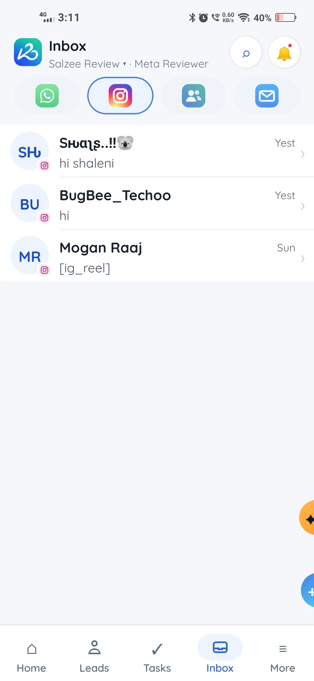 Salzee app screen