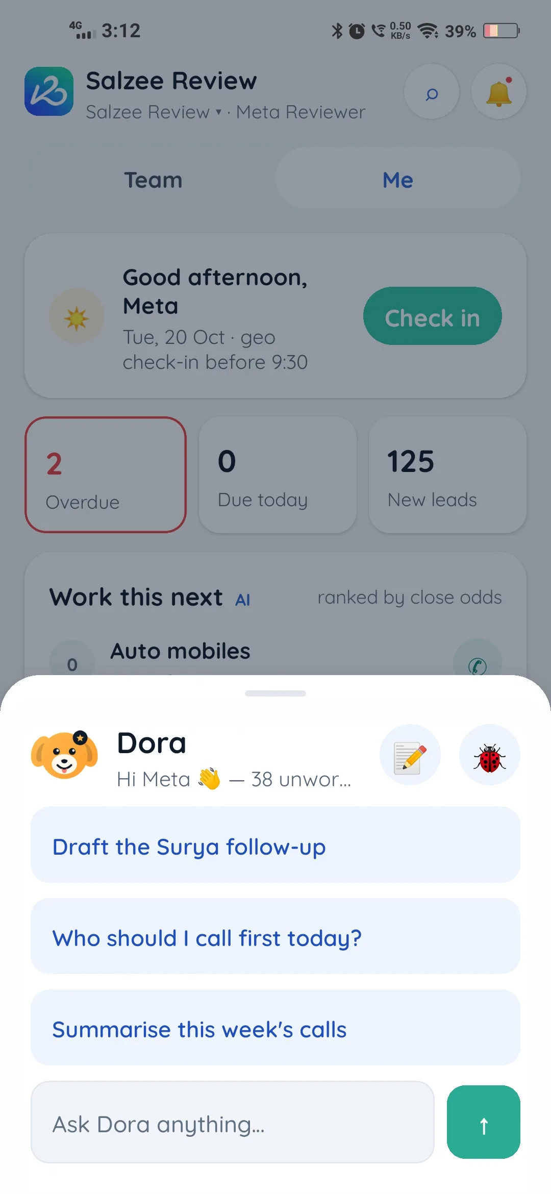 Salzee app screen